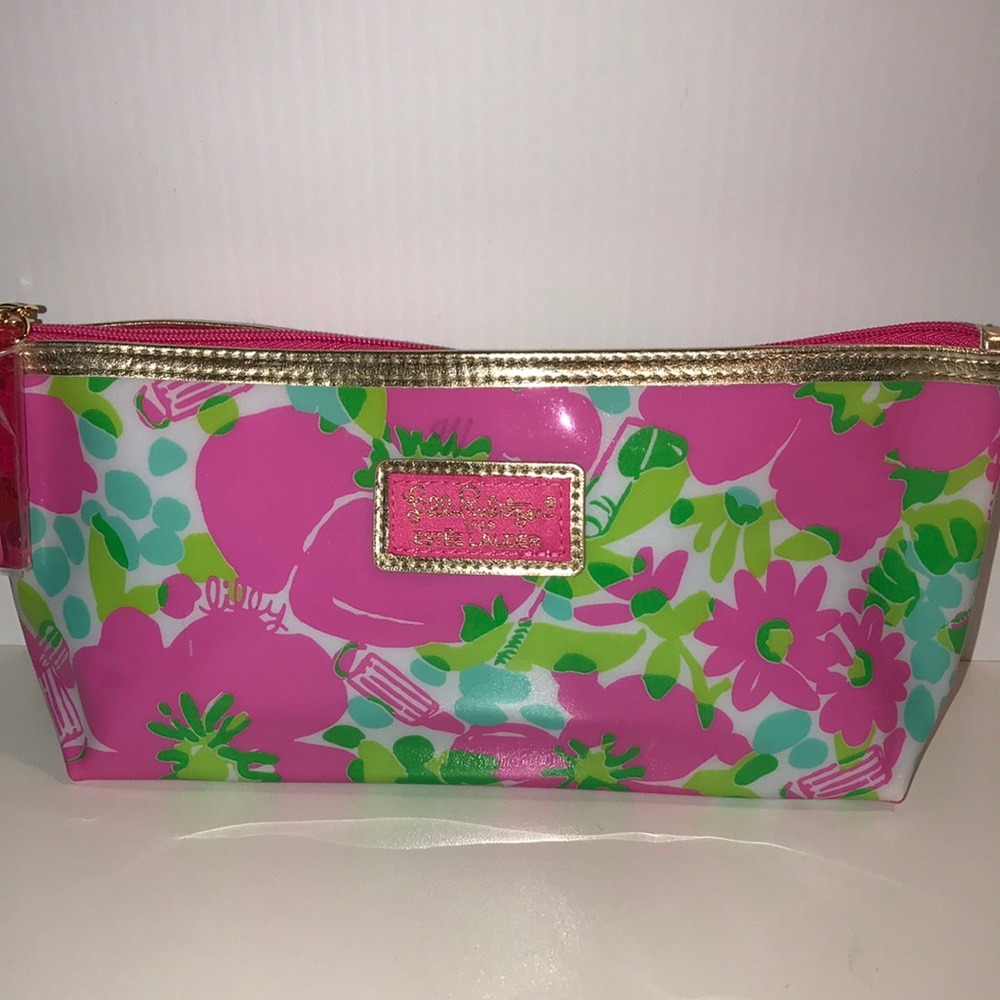 Lilly Pulitzer For Estee Lauder Spring Cosmetic Bag NEW